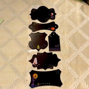 Halloween scrapbooking 9 pc LOT stickers borders more! 🎃